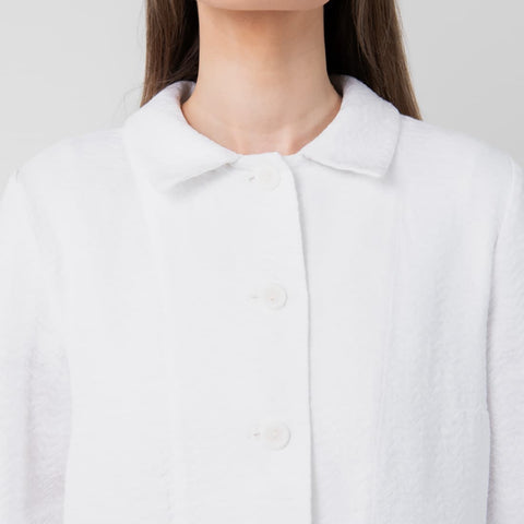 Giacca in Lino 100% - WHITE