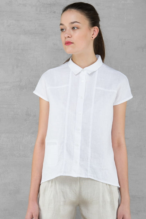 Camicia in Lino - White