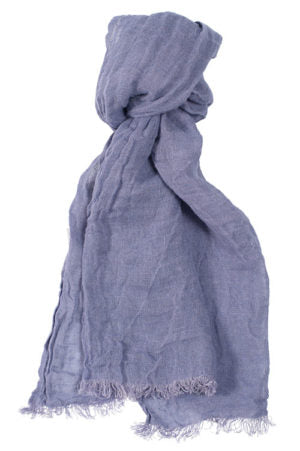 Sciarpa in Lino 100% - Viola