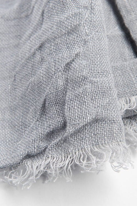 Sciarpa in Lino 100% - Grey light
