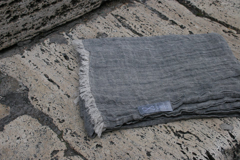 Sciarpa in Lino 100% - Cangiante naturale