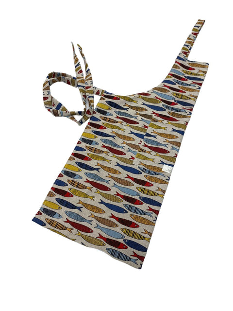 100% Linen Kitchen Apron