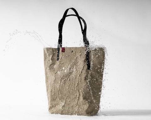 Borsa in Lino Impermeabile - Naturale