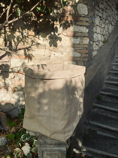 Cestino in Lino WaterProof corda