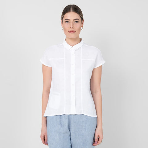Camicia in Lino - White