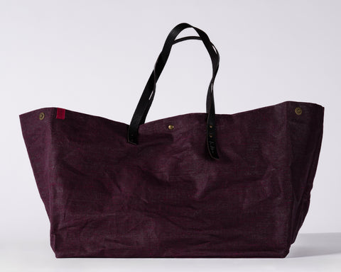 Borsa in Lino (impermeabile) - BORDO