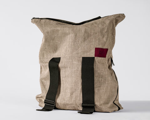 Zaino in Lino Impermeabile - CORDA naturale