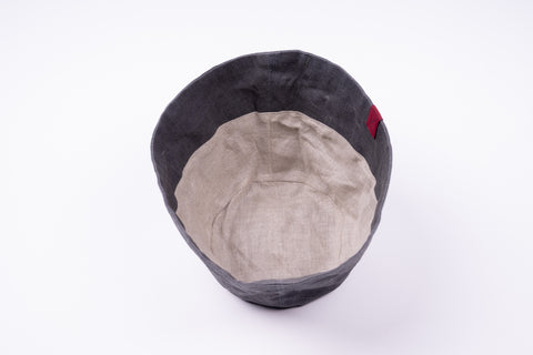 Cappello in Lino Impermeabile - Grey