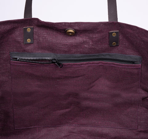 Borsa in Lino Impermeabile - Bordo