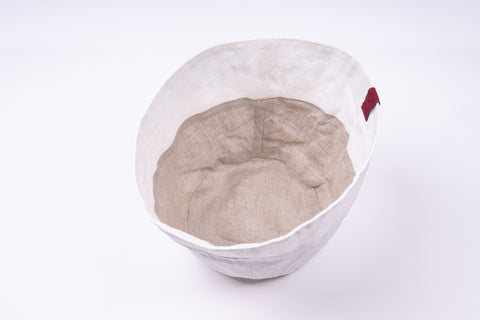 Cappello in Lino Impermeabile - White