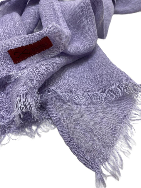 Sciarpa in Lino 100% - Lilla