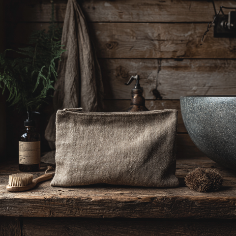 Waterproof Linen Storage Bag 17x27