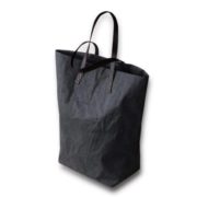 Shopping Bag color Antracite in 100% Lino - Dettaglio